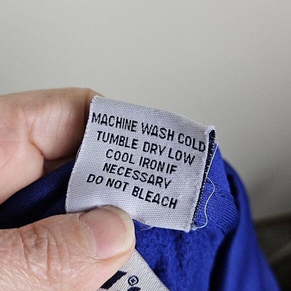 Majestic Chicago Cubs Blue Screenprinted Hoodie Sweatshirt Mens Size 3XL Tall - Picture 9 of 10